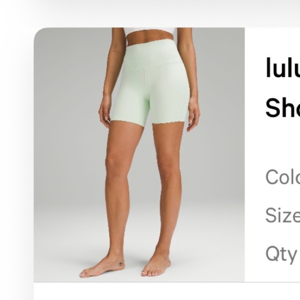 Lululemon Biker Shorts